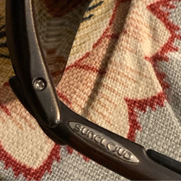 Suncloud Momentum Polaroid Sunglasses Rimless Brown Tortoise Wrap-around - Picture 6 of 9